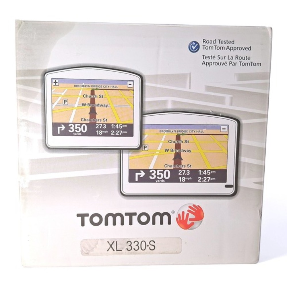 TomTom XL 330 S Portable GPS Navigation System‎ Complete Working